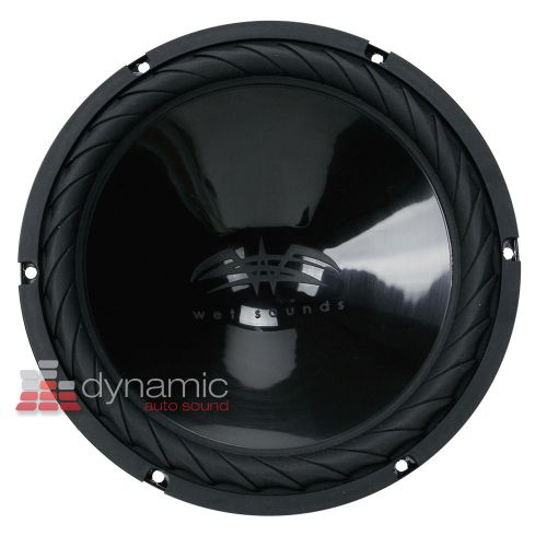 Wet sounds ss-10b-s4 marine audio 10&#034; single 4 ohm boat subwoofer sub 500 watts