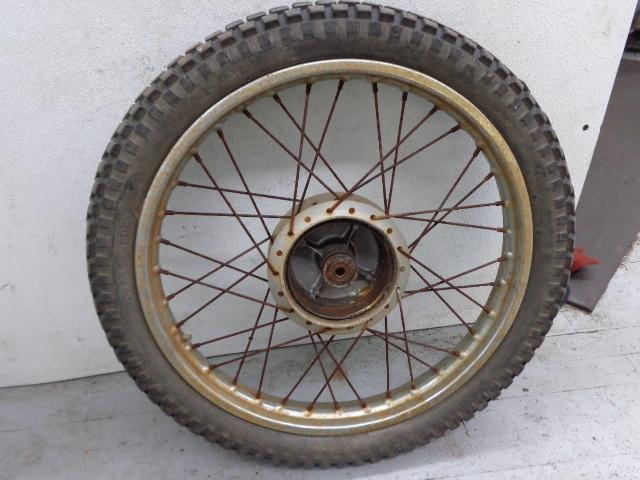 1984 yamaha dt125 dt 125 front wheel rim