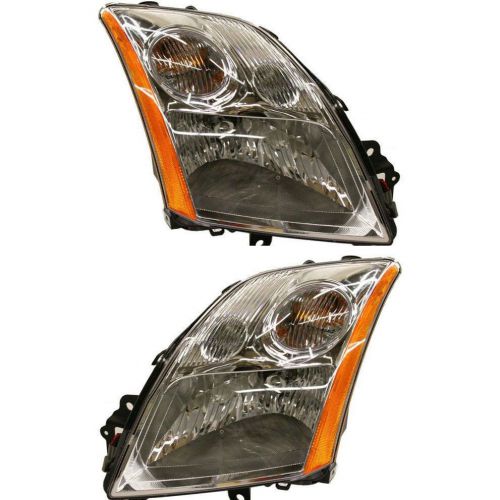 New set of 2 lh &amp; rh side headlamp assembly fits 2007-2009 nissan sentra 2.0l