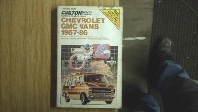 Chevy/gmc vans 67-86 tuneup &amp; repair manual