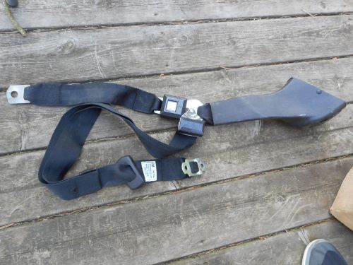 Nos 1973 chevrolet gmc truck front seat belt suburban blazer 9630770 black