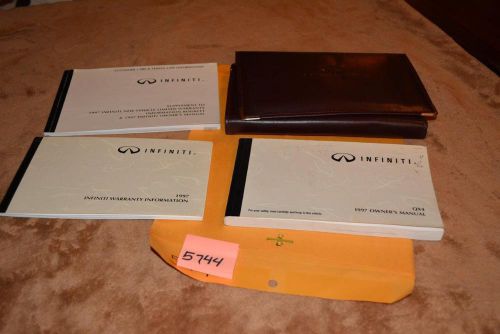 ♣♣ 1997 97 infiniti qx4owners manual guide book (free shipping) 5744