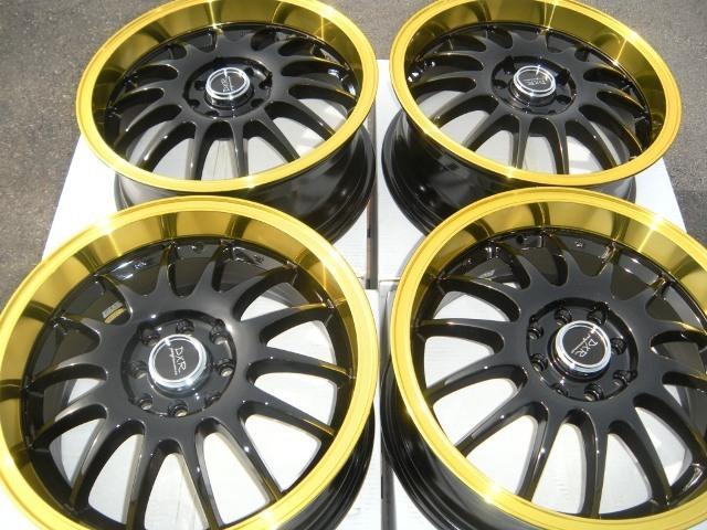 16 rims wheels yellow lip integra vigor cobalt aveo civic crx del sol mr2 accent