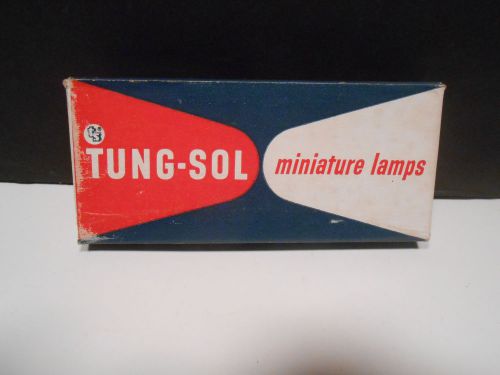 Vintage nos tung-sol pr3 light bulbs box of 10