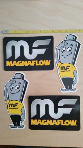 4x magnaflow stickers decal 2&amp;2