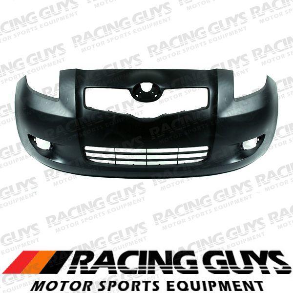 07-08 toyota yaris hatchback front bumper cover primed facial plastic to1000325