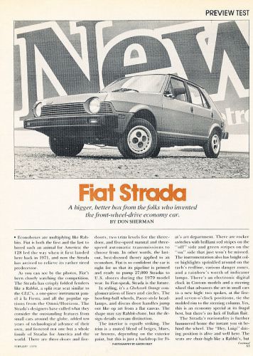 1979 fiat strada - classic article d43