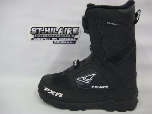 Fxr snowmobile boot (one only) amputee left men&#039;s size 12 blk/wht