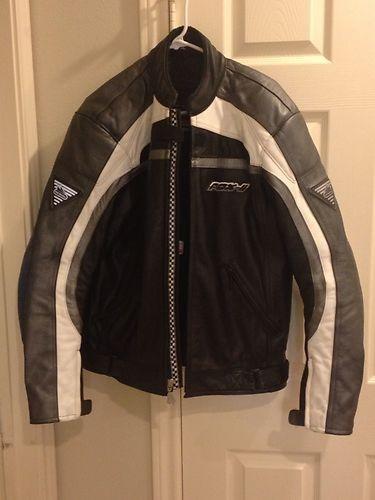 Men's hein gericke all leather motorcycle jacket psx ii large tall