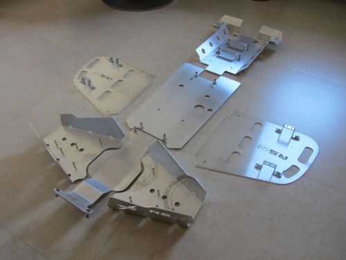 Can am outlander 400 full aluminium skid plate up to 2012 4mm