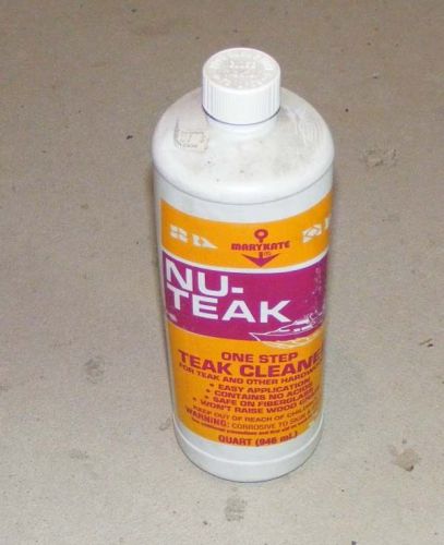 A475 marikate mk2432 nu teak 1 step teak cleaner qt nos