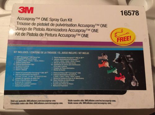 3m accuspray one spray gun kit with lots of extras must see 3m number 16578