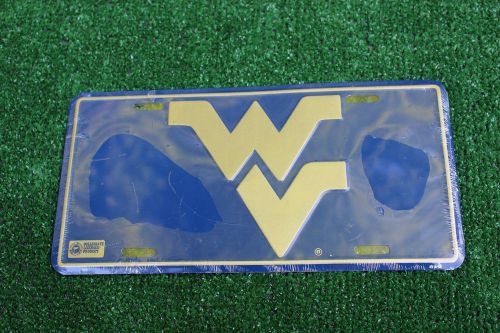 West virginia mountaineers license plate