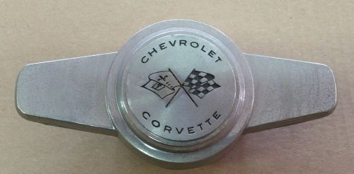 1963 corvette hubcap spinner survivor oem