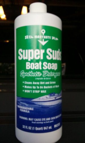 Crc marykate super suds boat soap 1 qt bottle