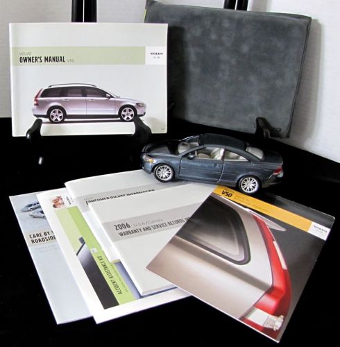 2006 volvo v50 owners manual set #o83