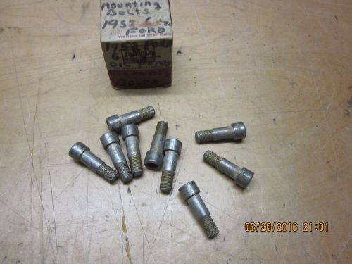 1952 ford oil pump bolts nos