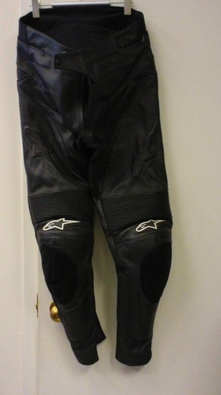 Alpinstars leather street/ track race pants