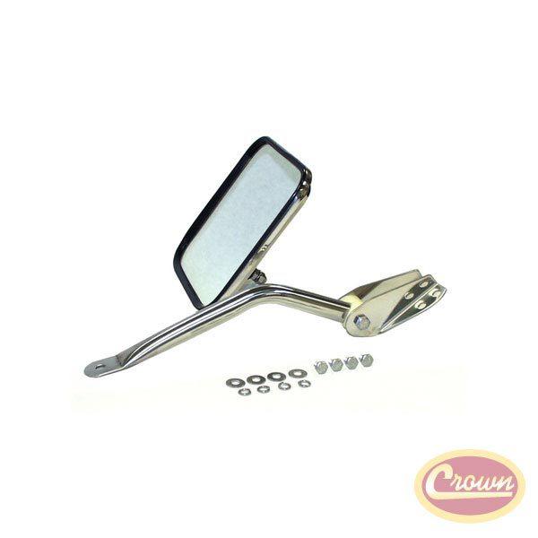 Mirror and arm kit (stainless-left) - crown# 5751194stk