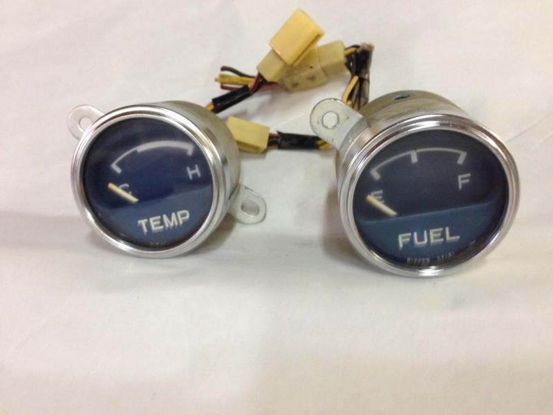 1979/1980 subaru honda civic cvcc temperatur and fuel dash gauges