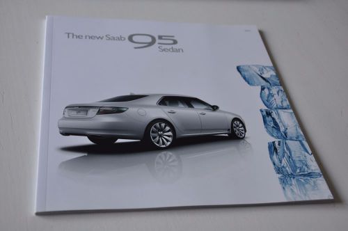 New saab 9-5 sales brochure in english