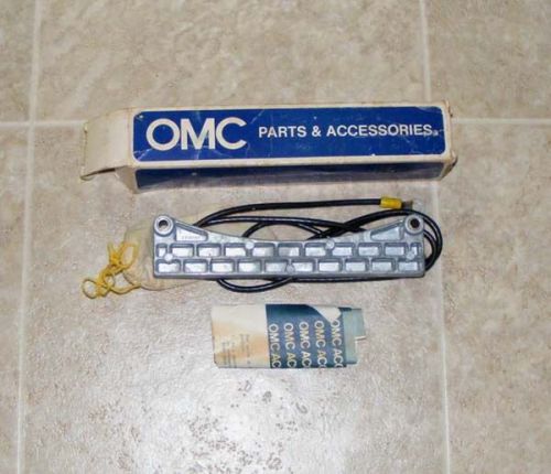 M1353 new oem omc p/n 171637 anti corrosion anode kit 1973-89 omc stern drive