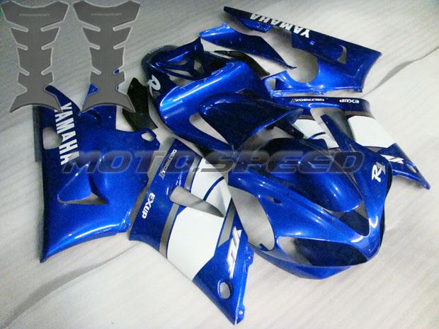 Free tank pad ! fairing for yamaha 2000 2001 00 01 yzf r1 plastic injection k11