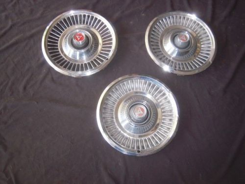 1967 1968 dodge monaco 500-polara 500 wheel covers 2823004; caps 2823002-46430