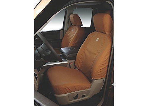 Covercraft ssc2388cabn seat cover| carhartt brown