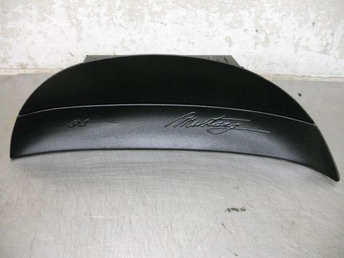 1994 ford mustang gt black passenger side dash air bag assembly