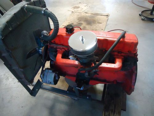 Buy 1963 CHEVY 194 CUBIC INCH 6CYL INLINE 6 ENGINE RUNNING in Canton ...