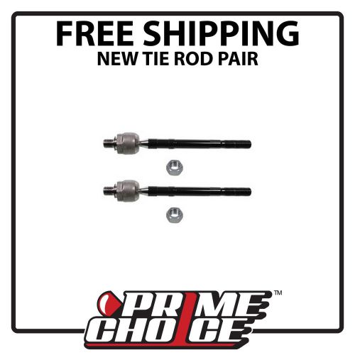 Pair of inner tie rod ends rh &amp; lh fits 05-09 hyundai tucson 05-10 kia sportage