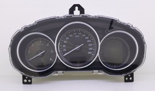 Mazda 6 gen 3 iii instrument cluster speedometer tacho gn ks01a