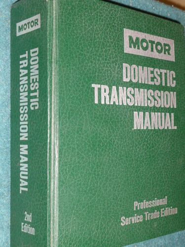 1980-1989 chevy ford camaro vette firebird cad mustang+ transmission shop manual