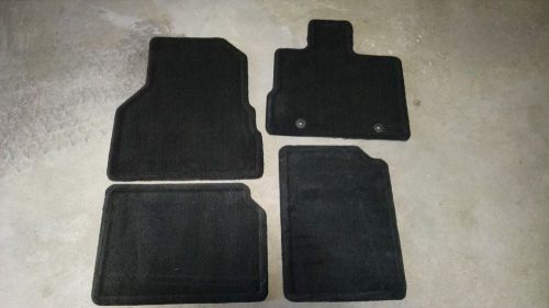Carpeted factory floor mats for a 2013 chevrolet equinox
