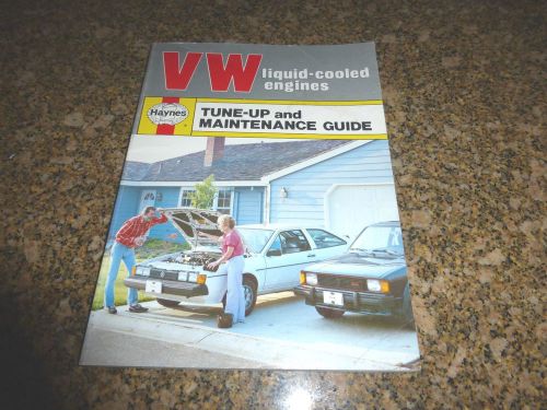 Vw dasher rabbit scirocco &amp; jetta  tune-up guide 1984