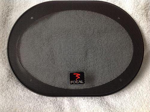 Pair focal 6x9 speaker grills covers only...............a