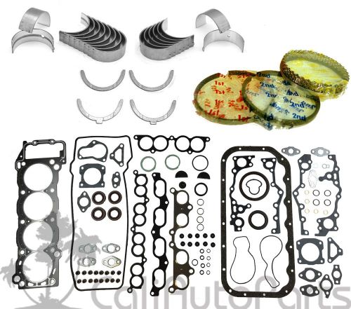 94-04 toyota tacoma 4runner t100 2.7l 3rzfe dohc engine full set *re-ring kit*