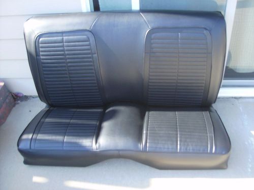 1967-1968-1969  nice recovered firebird   deluxe/convertible back   seat.