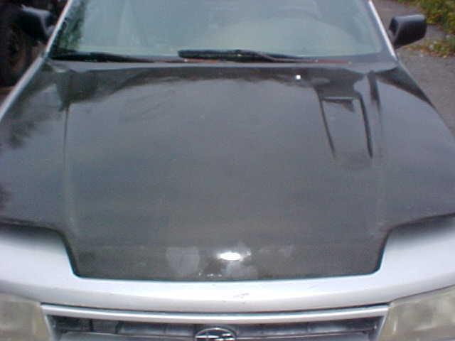 1988 honda ( crx ) fiberglass hood  part# ( 88crx - cem010 ) black very good.