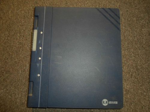 1998- saab 9-5  audio system theft protection diagnostic service repair manual