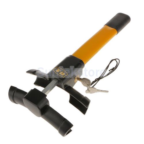 Universal car auto steel steering wheel lock anti theft security device