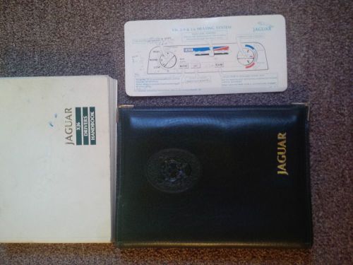 1990 jaguar xj6 sovereign owner - instruction manual