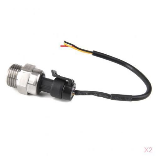 2x dc5v g1/2 pressure transducer sensor 0-2.5mpa for oil fuel diesel gas air