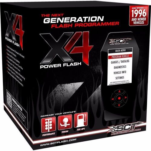 Sct x4 power flash gm programmer 2014+ corvette free us next day shipping