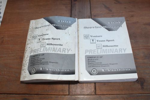 Venture transport silhouette book 1 &amp; 2 u platform &#039;97 chevy shop service manual