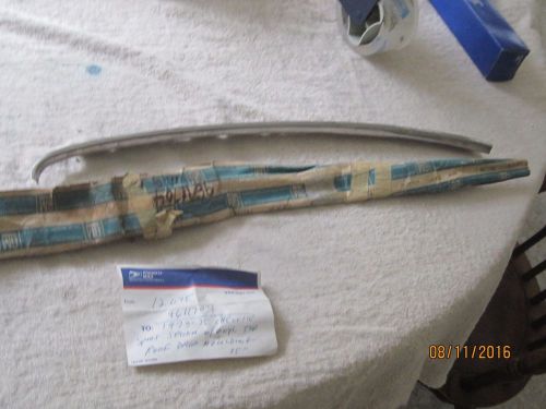 Nos 1973-1977 chevrolet chevelle sport sedan rt vinyl top roof drip trim 9611704