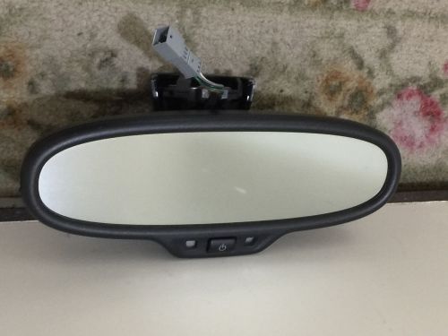 Factory oem 2006 - 2013 audi tt quattro s4 s6 auto dim rear view mirror compass