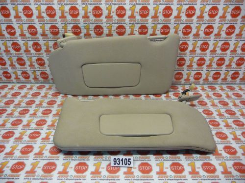 07 08 09 10 11 nissan altima sedan sun visor set oem