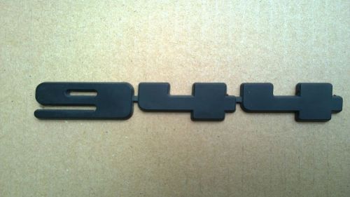 Porsche 944 rear emblem